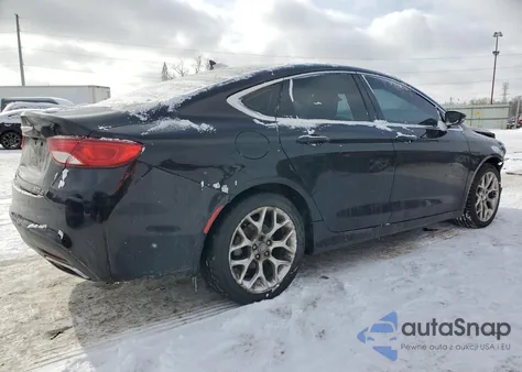 2015 Chrysler 200 C from USA, damaged, VIN 1C3CCCEG9FN512657